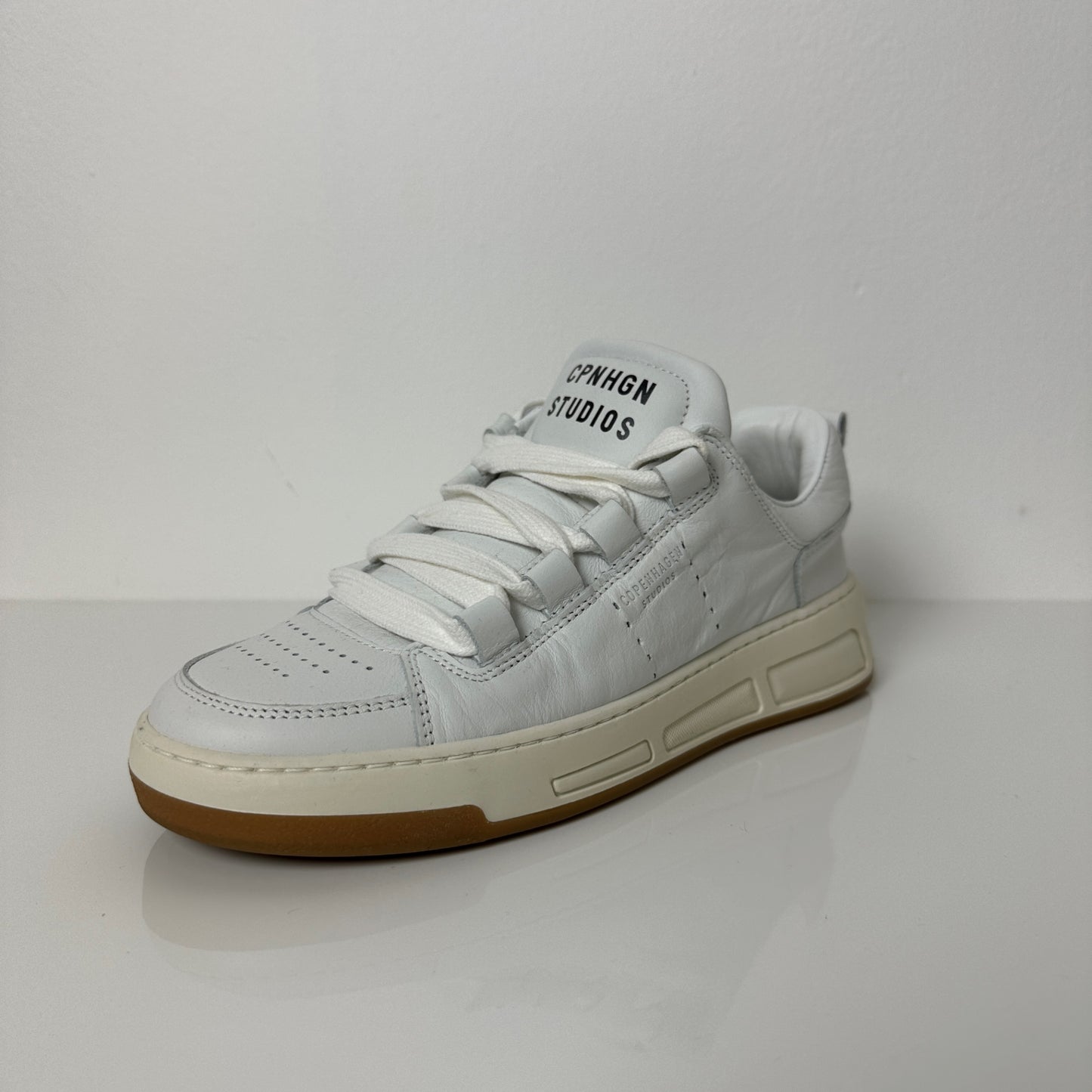 Copenaghen Sneakers in Pelle Bianco