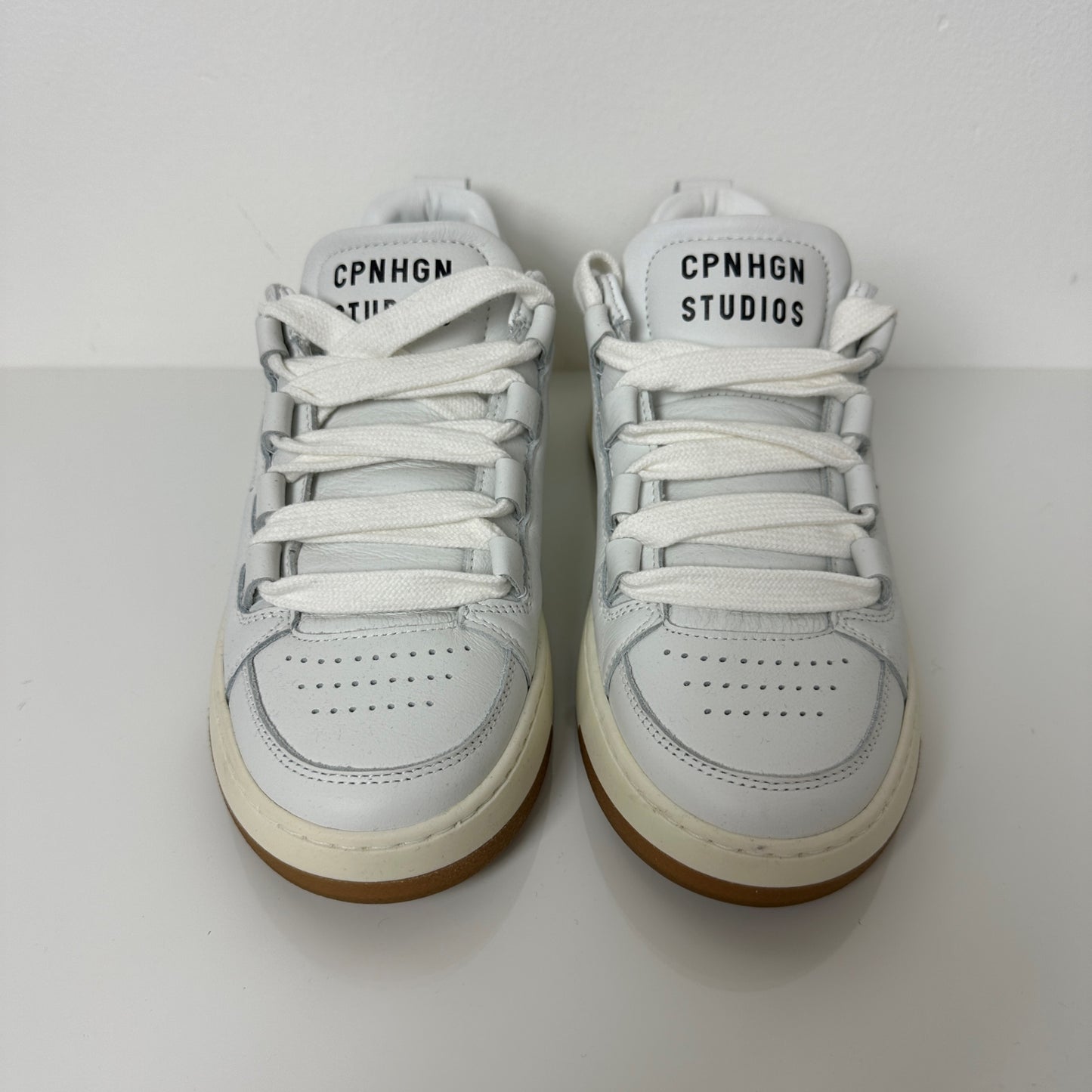 Copenaghen Sneakers in Pelle Bianco