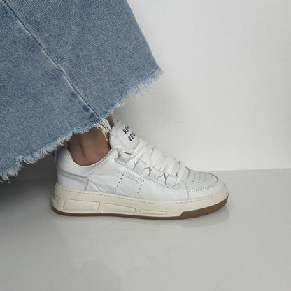 Copenaghen Sneakers in Pelle Bianco