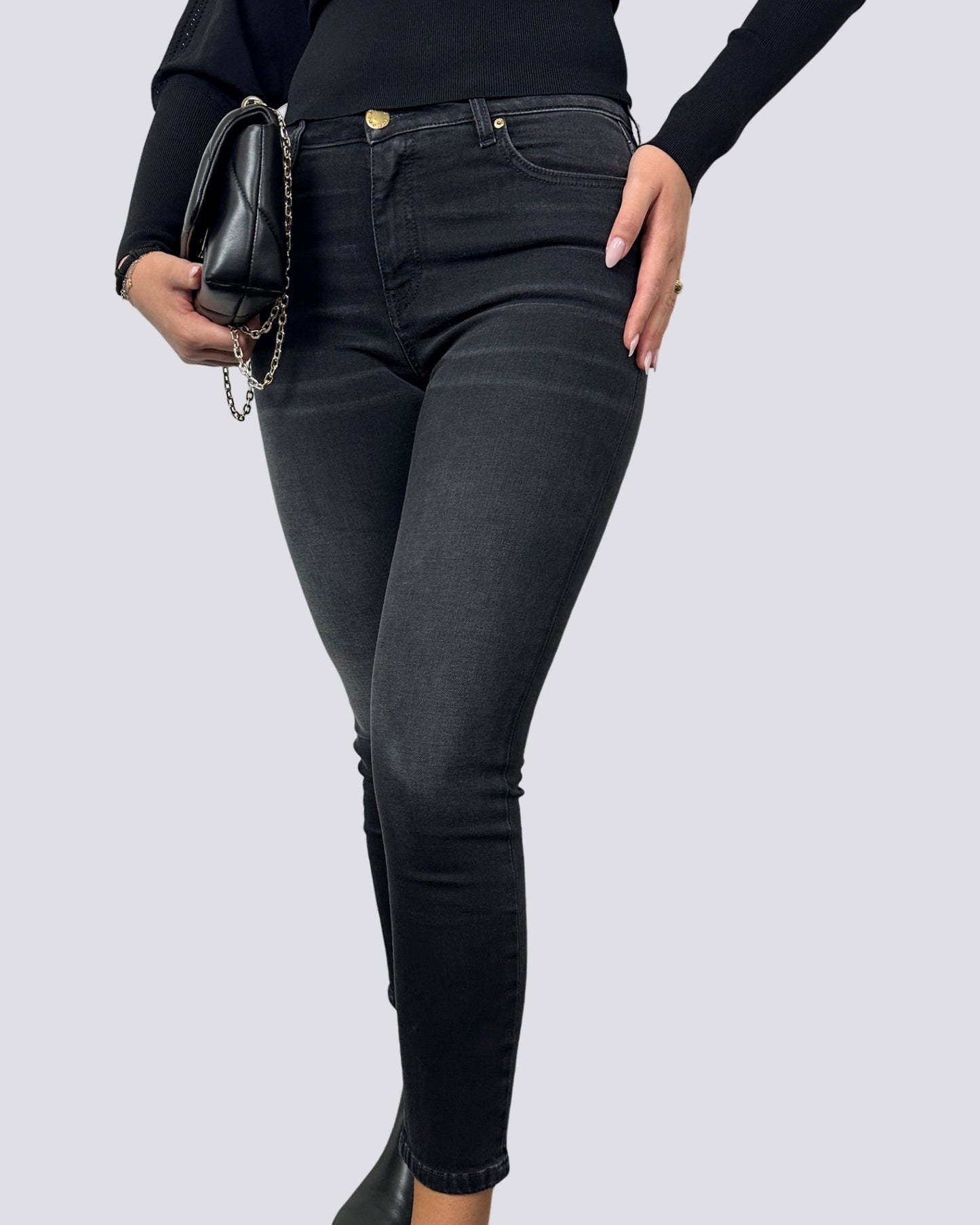 Jeans skinny nero