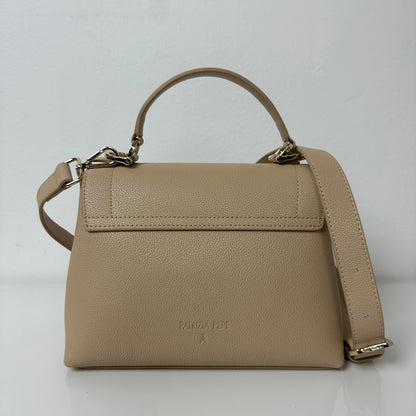 Borsa a mano Camel Beige con tracolla