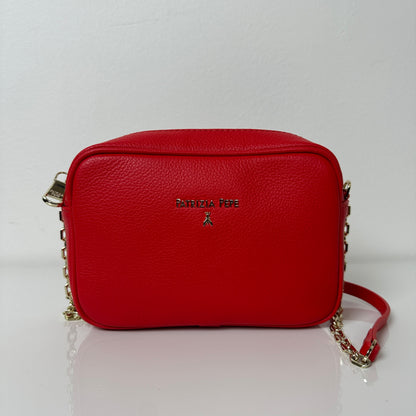 Borsa con tracolla rosso