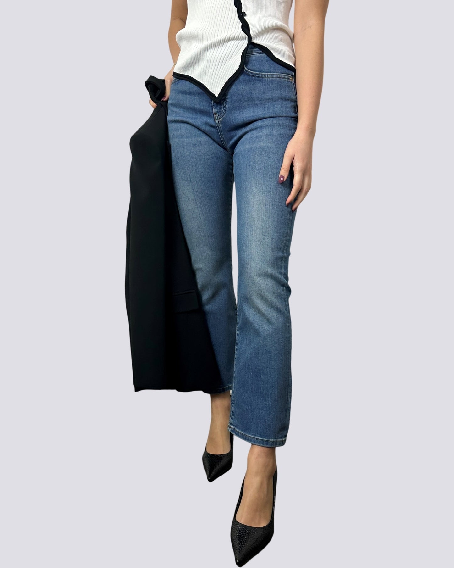 Pinko Jeans Bootcut Denim Stretch