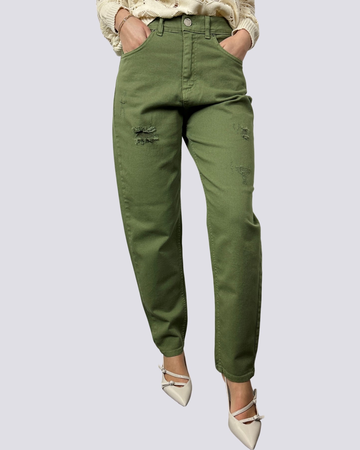 GDS Jeans Carrot Militare