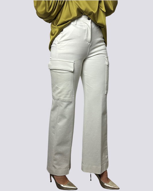 Pantalone Cargo burro