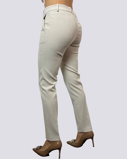 Pantalone slim burro