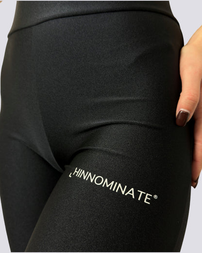 Hinnominate Leggings Vita Alta in Lycra Lucida